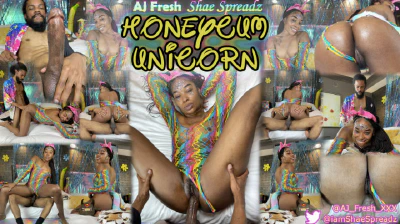 Cover for 'Honey Cum Unicorn'