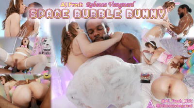 Cover for 'Space Bubble Bunny'