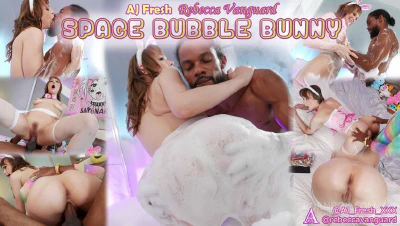 Cover for 'Space Bubble Bunny'