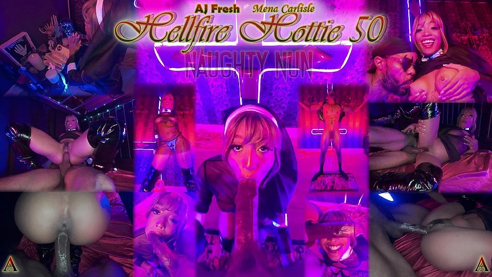 Cover for 'Hellfire Hottie 50 - Naughty Nun - Mena'